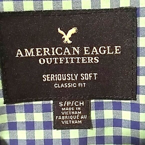 American Eagle Seriously Soft Classic Fit Shirt.. - Picture 6 of 7